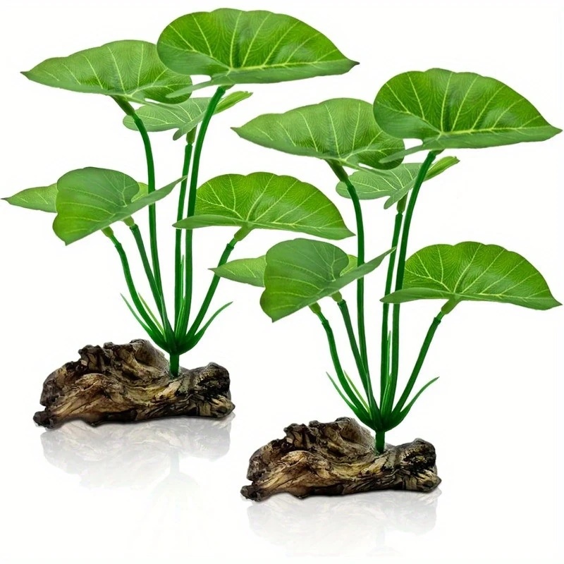 Aquarium Fish Low Maintenance - 1 szt. Sztuczne rośliny akwariowe Realistyczne