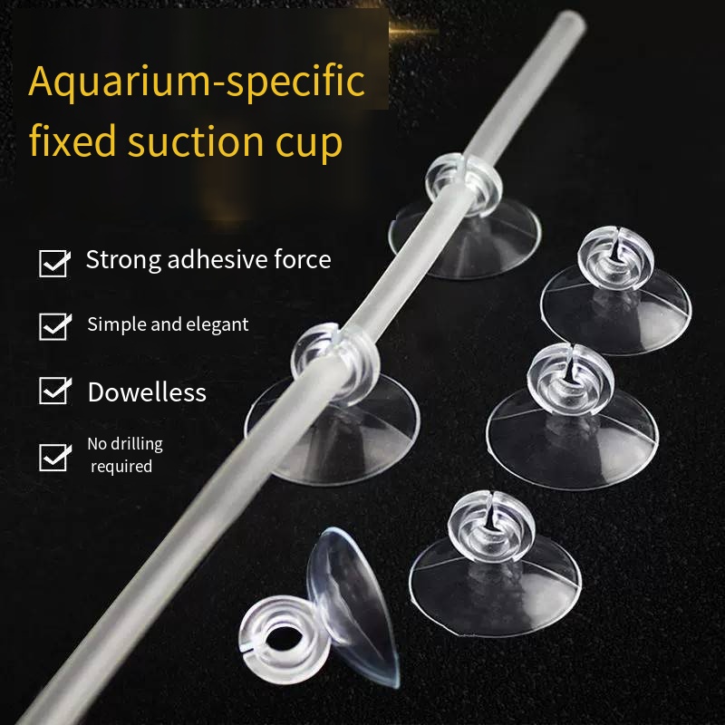 Aquarium Thermometer - Rurka tlenowa, stała przyssawka, pompa powietrza,