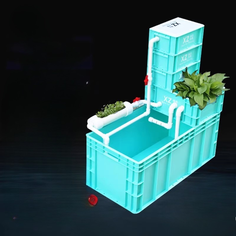 Aquarium Fish Low Maintenance - Akwarium dla żółwi z wbudowanym filtrem,