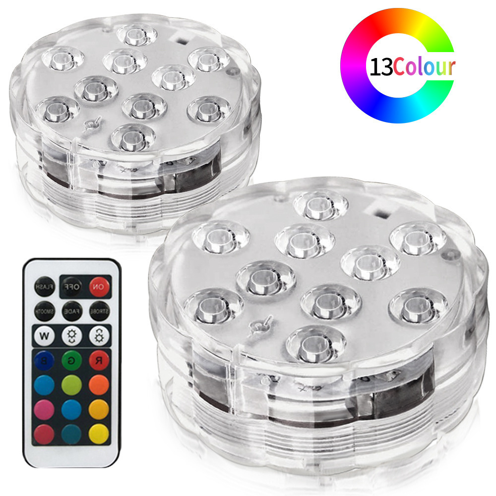 Aquarium Fish Rainbow - Lampa do nurkowania 13 LED, wodoszczelna