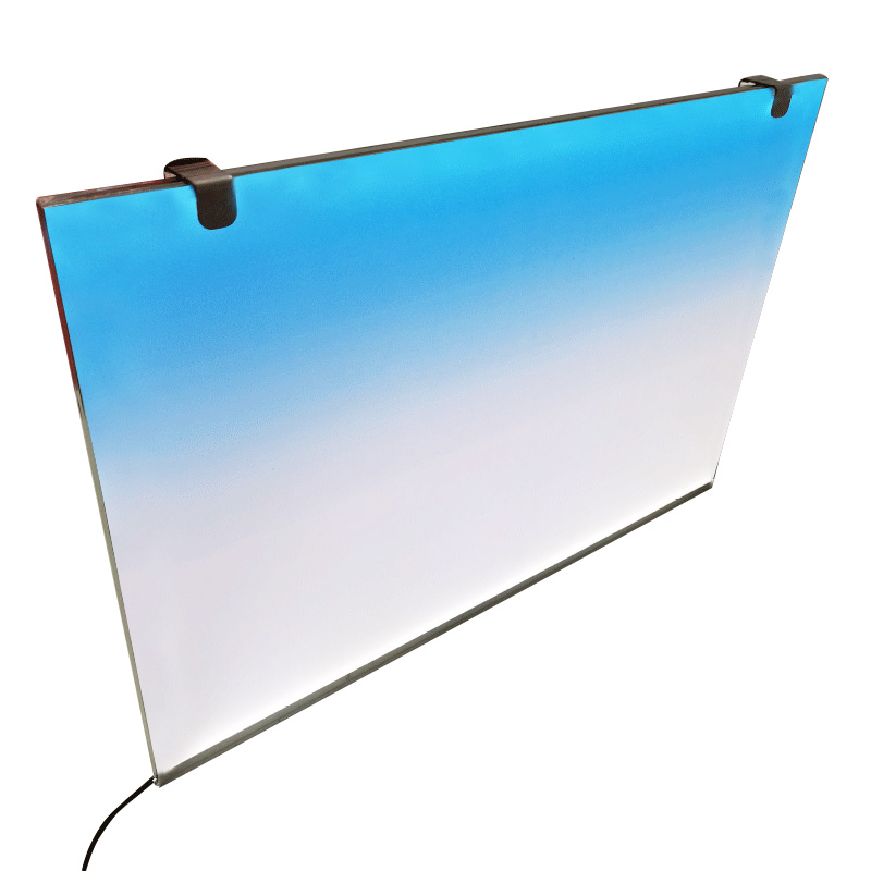 Aquarium Fish Rainbow - Tło do akwarium LED, akrylowe, świecące,