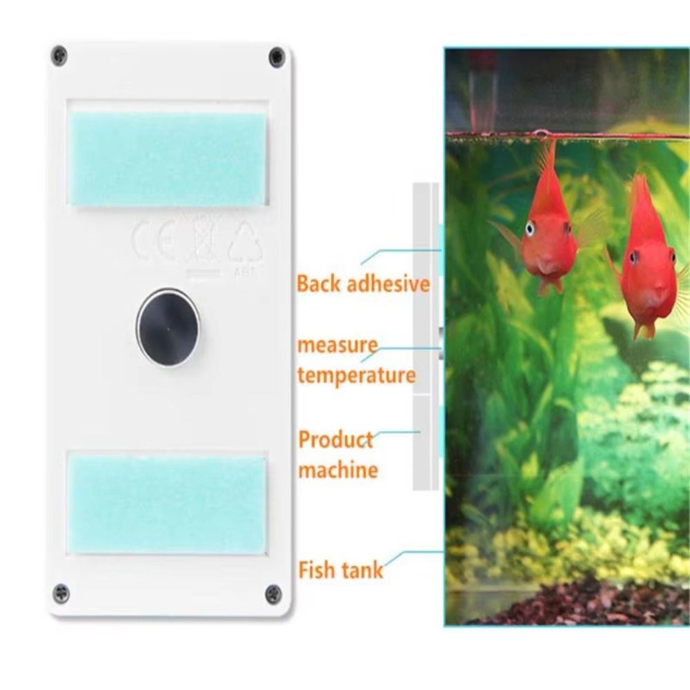 Aquarium Thermometer - Termometr akwariowy LCD, cyfrowy, mini, wodoodporny,