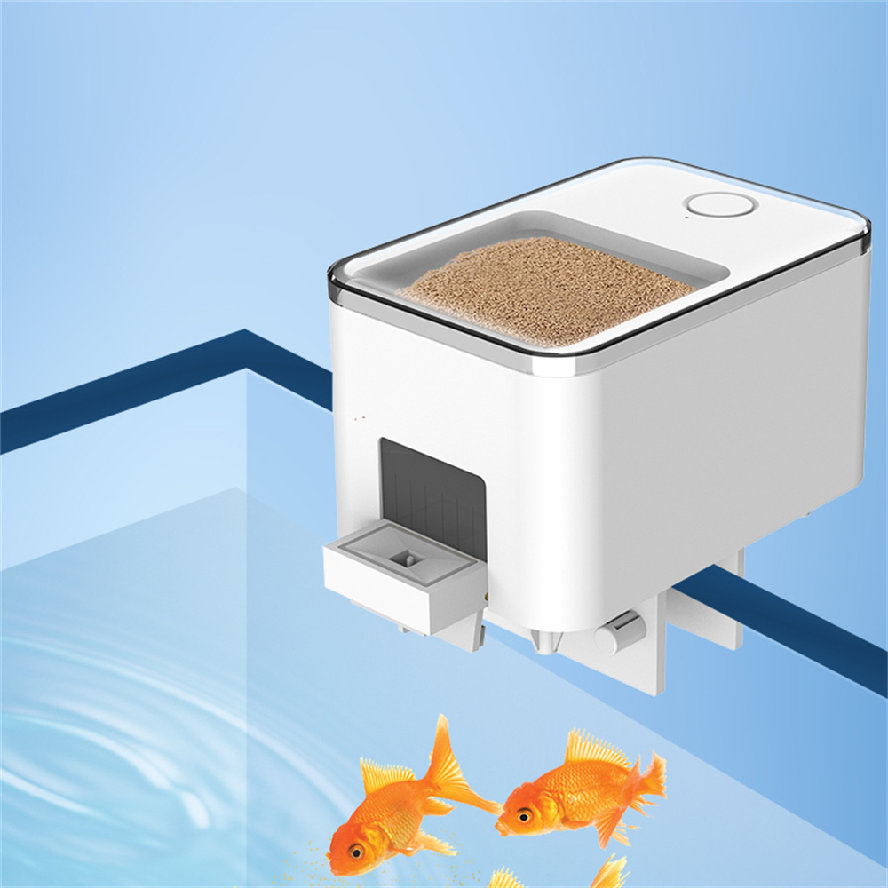 Aquarium Fish Food - Inteligentny automatyczny karmnik WiFi do akwarium,
