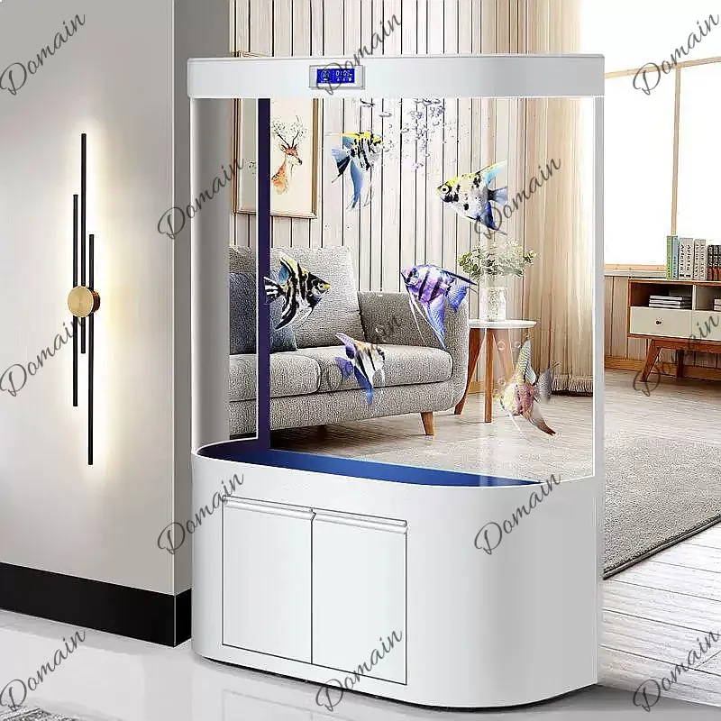 Aquarium Fish Low Maintenance - Duży akwarium B80 do salonu, stojące