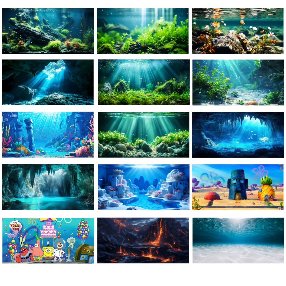 Naklejka na tło akwarium 80x40 – Aquarium Fish Wallpaper Hd recenzja i cena