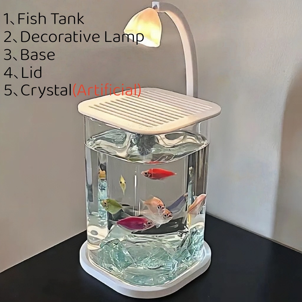 Bezramkowe akwarium LED z pokr – Aquarium Fish Low Maintenance recenzja i cena