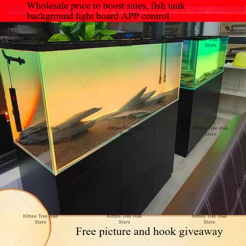 Tło do akwarium LED, tablica d – Aquarium Fish Rainbow recenzja i cena