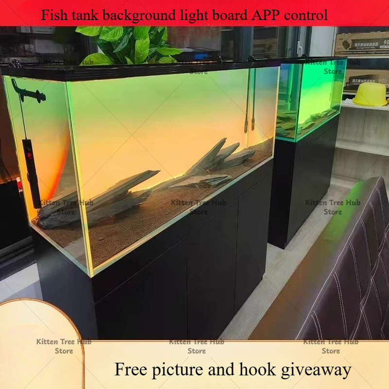 Tło do akwarium LED, tablica d – Aquarium Fish Rainbow recenzja i cena
