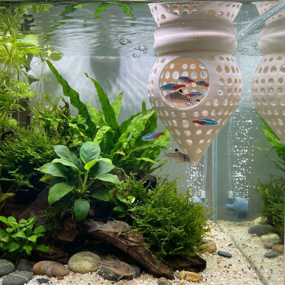Drukowane w 3D pływające hamak – Aquarium Fish Food recenzja i cena
