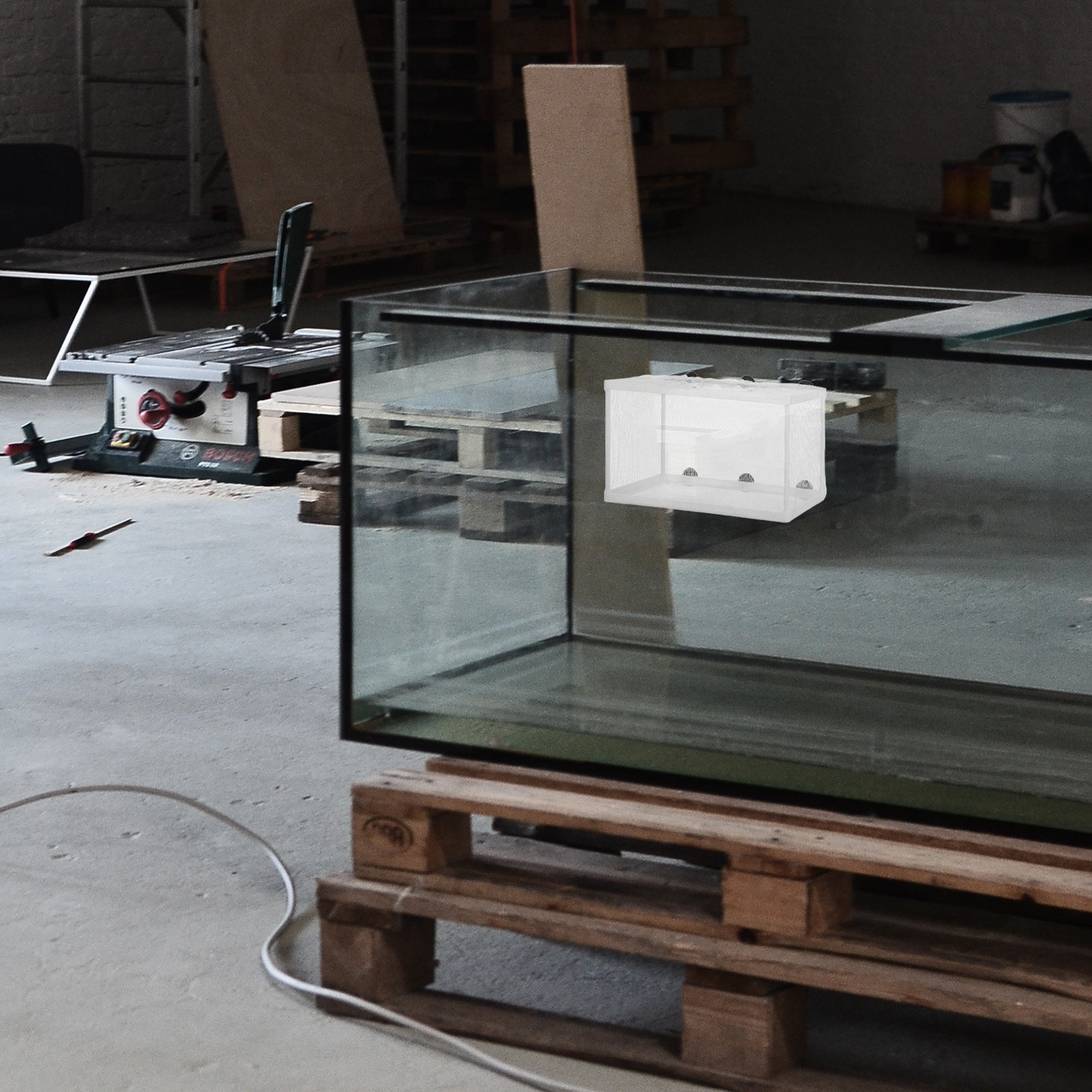 Duża siatka do akwarium, inkub – Aquarium Fish Big Size recenzja i cena