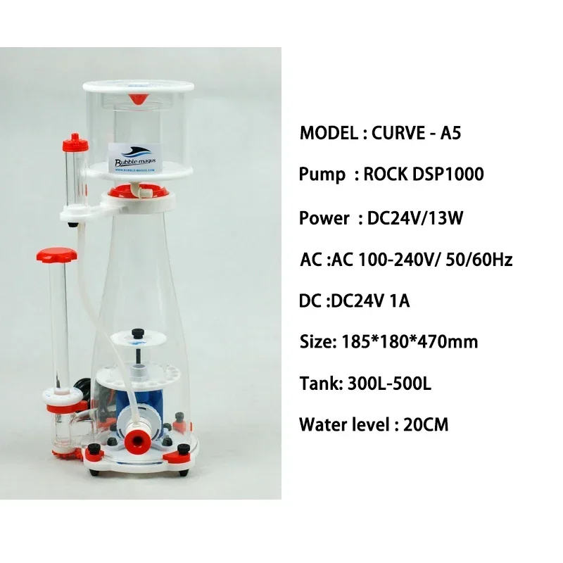 Bubble Magus Curve 5/7/9 A5/A8 – Protein Skimmer Reef recenzja i cena