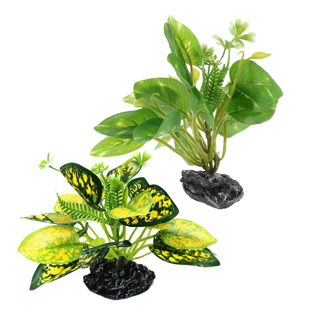 2 sztuki sztucznych roślin wod – Aquarium Fish Low Maintenance recenzja i cena