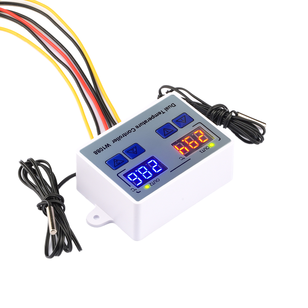 W1088 podwójny LED cyfrowy czu – Aquarium Thermometer recenzja i cena