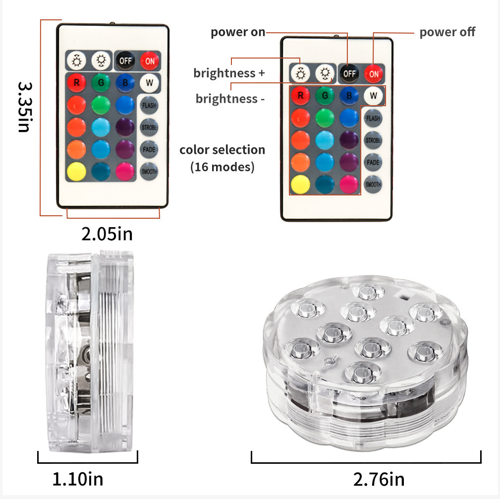 Lampa do nurkowania 13 LED, wo – Aquarium Fish Rainbow recenzja i cena