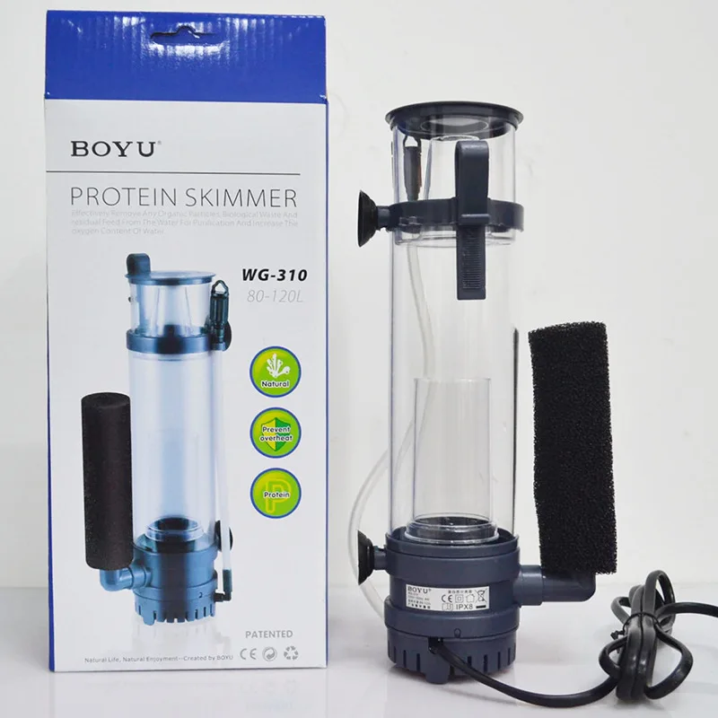 Filtr proteinowy BOYU 6W/8W, w – Protein Skimmer Reef recenzja i cena