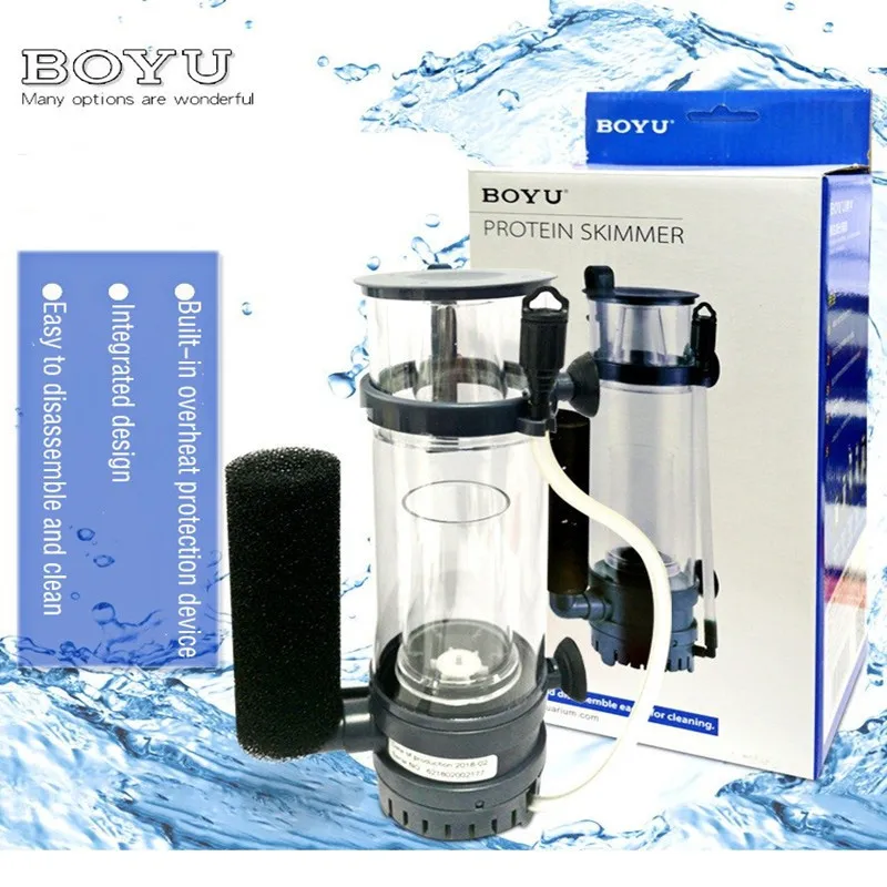 Filtr proteinowy BOYU 6W/8W, w – Protein Skimmer Reef recenzja i cena