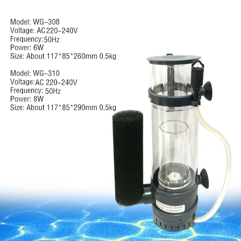 Filtr proteinowy BOYU 6W/8W, w – Protein Skimmer Reef recenzja i cena