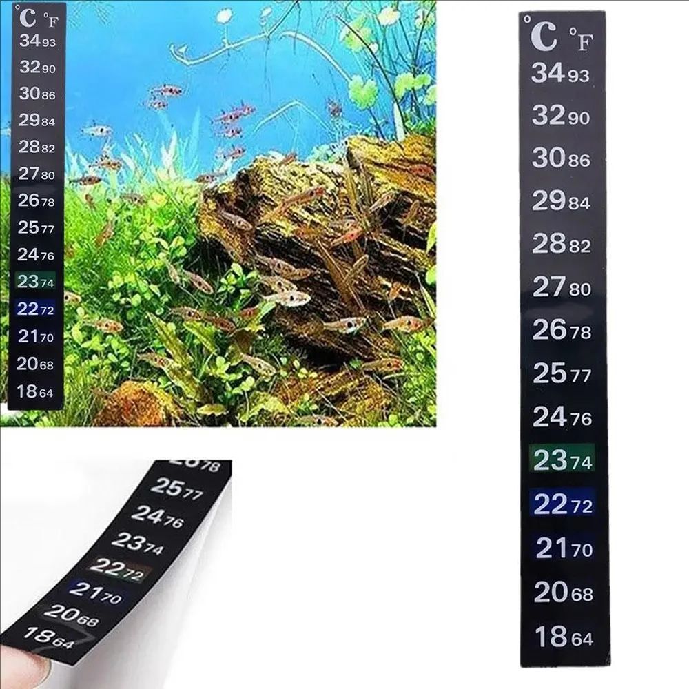 5 szt./10 szt. Naklejki termom – Aquarium Thermometer recenzja i cena