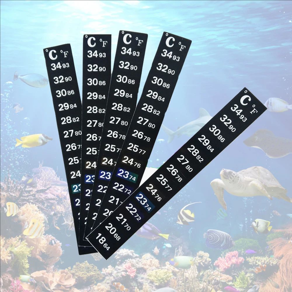 5 szt./10 szt. Naklejki termom – Aquarium Thermometer recenzja i cena
