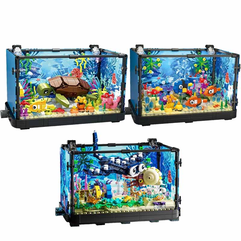 Zestaw klocków do budowy akwar – Aquarium Fish For Beginners recenzja i cena