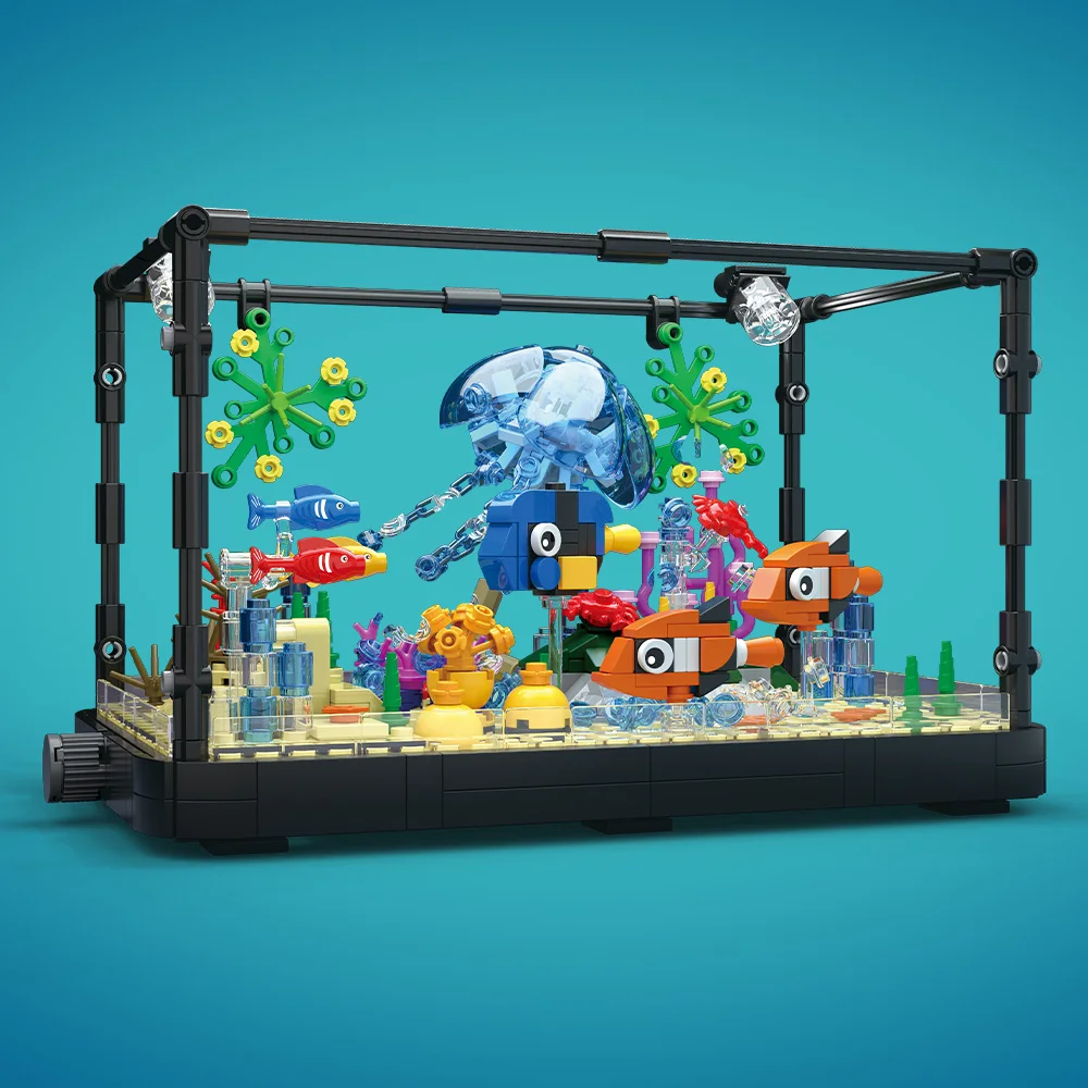 Zestaw klocków do budowy akwar – Aquarium Fish For Beginners recenzja i cena