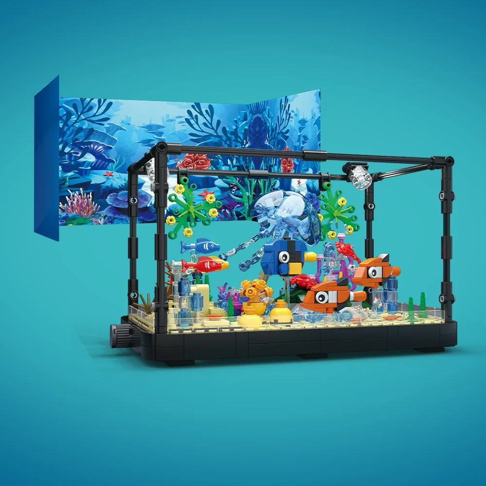 Zestaw klocków do budowy akwar – Aquarium Fish For Beginners recenzja i cena