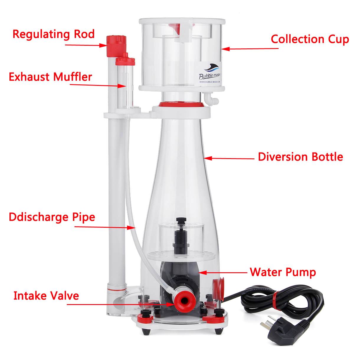 220V Bubble Magus Curve5 CURVE – Protein Skimmer Reef recenzja i cena