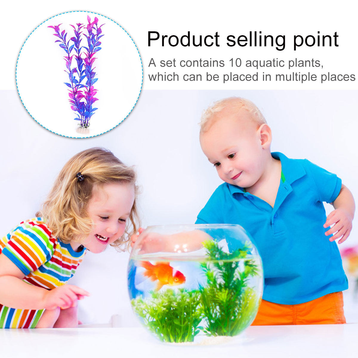 10 sztuk sztucznych roślin wod – Aquarium Fish Low Maintenance recenzja i cena