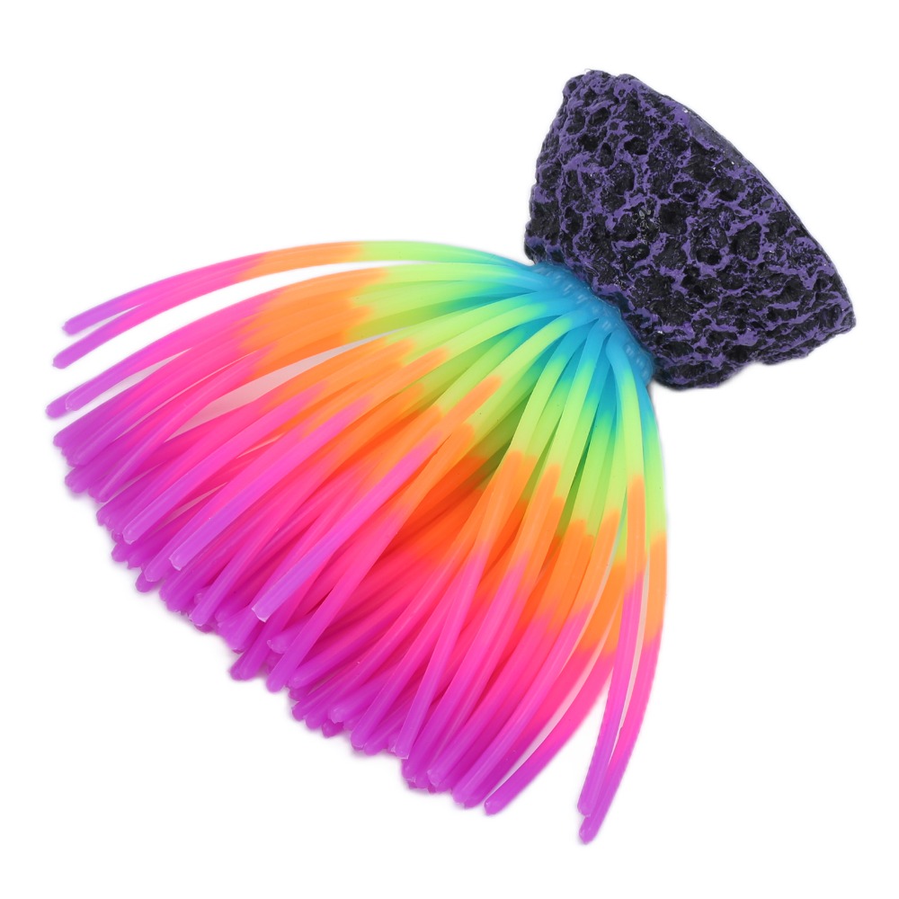 Kolorowe silikonowe korale do  – Aquarium Fish Rainbow recenzja i cena